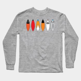 Abstract backyard birds Long Sleeve T-Shirt